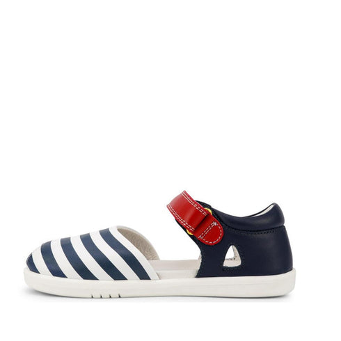 Bobux Kid + KP Twist Open Toe Sandal Navy