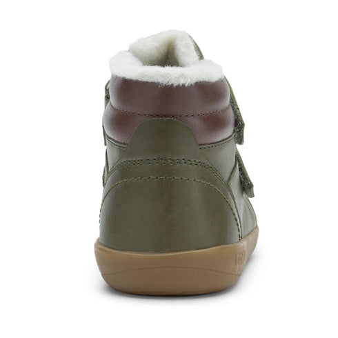 Bobux Kid+ Timber Arctic WATERPROOF Boot Olive 836007F