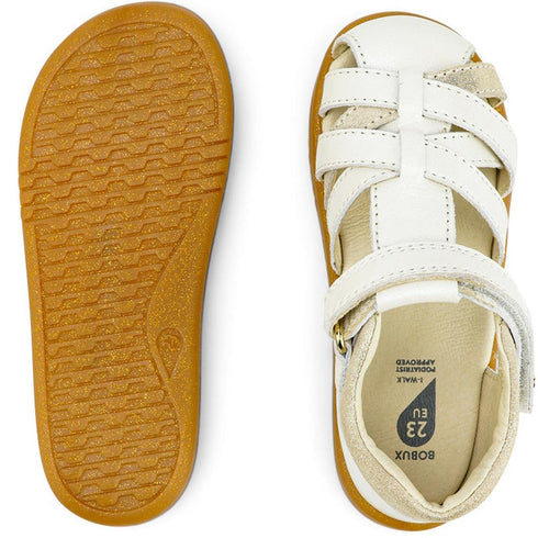 Bobux iwalk Cross Jump Sandal Moon Pearl Closed Toe 636708