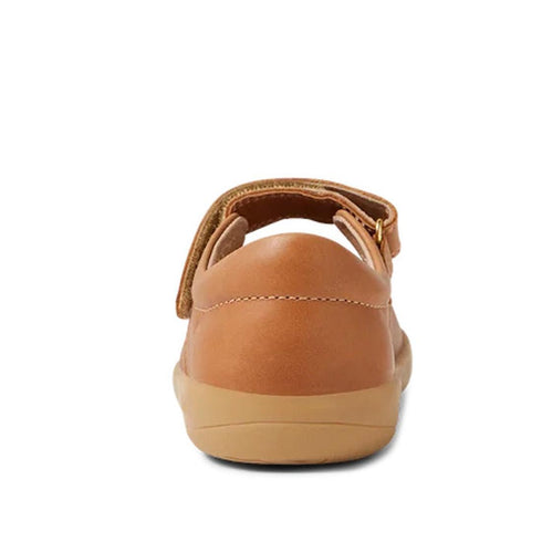 Bobux Kid+ Lola Girls Mary Jane Leather Caramel Tan 852801