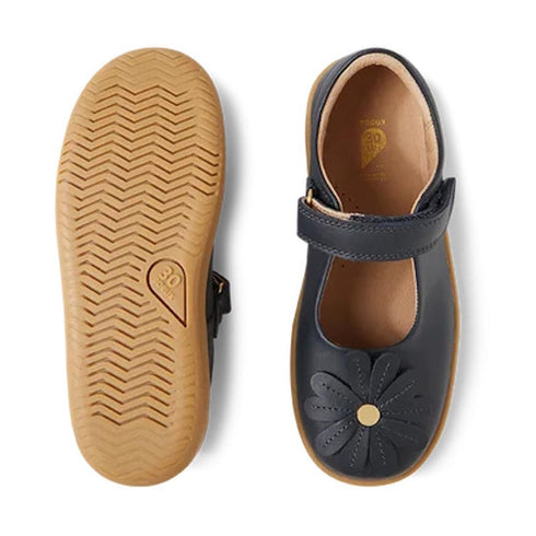 Bobux Kid+ Pixie Girls Mary Jane Leather Navy 850502