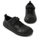 Bobux Kid+ Prime Alpha  Black School Leather Sneaker Shoe