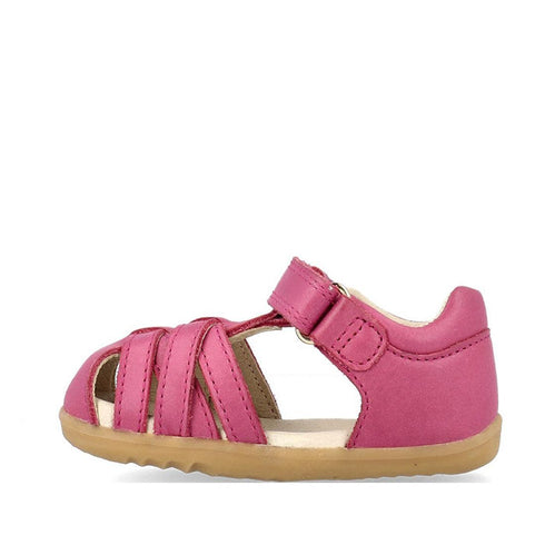 Bobux Step Ups Cross Jump Mauve Haze 731116 Closed Toe Sandal