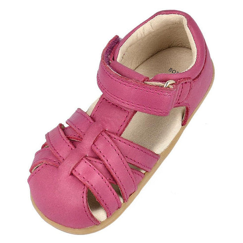 Bobux Step Ups Cross Jump Mauve Haze 731116 Closed Toe Sandal