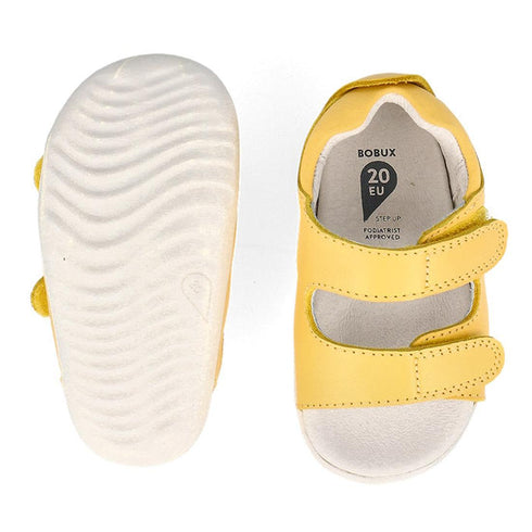 Bobux Step Up - Topia First Walker Sandal 751304 Pineapple Yellow