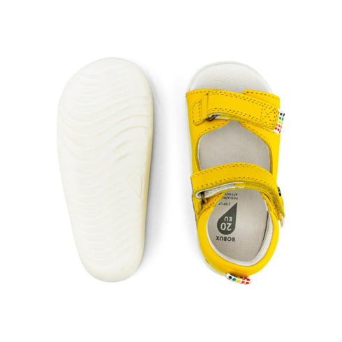 Bobux Step Up First Walking Sandal Rise - Yellow Clearance