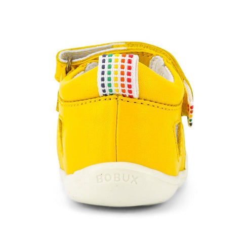 Bobux Step Up First Walking Sandal Rise - Yellow Clearance
