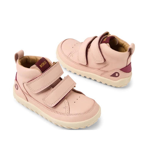 Bobux IW Iwalk Trek Leather Boot Cameo Rose Pink 635803