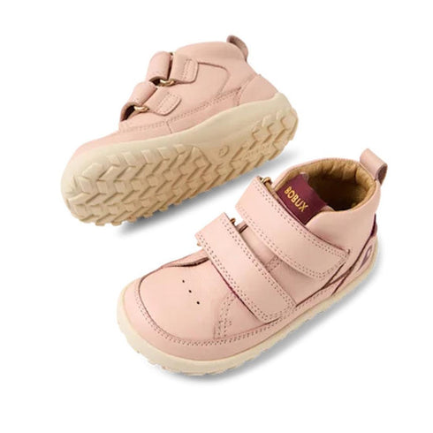 Bobux IW Iwalk Trek Leather Boot Cameo Rose Pink 635803