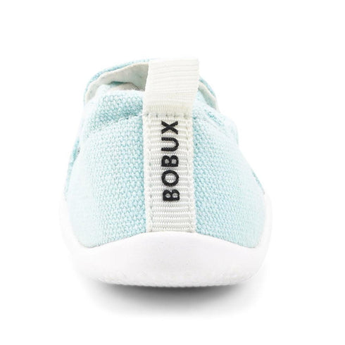 Bobux Xplorer Scamp Crawler Aqua Silver Rainbow 501709 Canvas