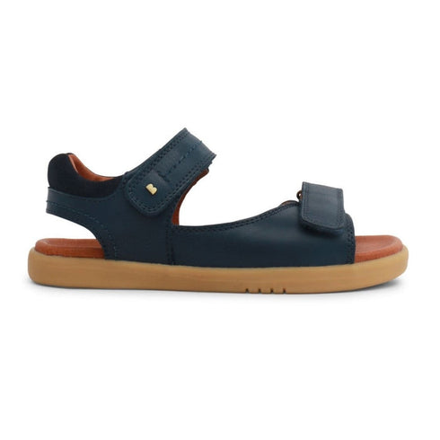 Bobux Kid+ Plus Driftwood Navy Open Toe Sandal 833501AA