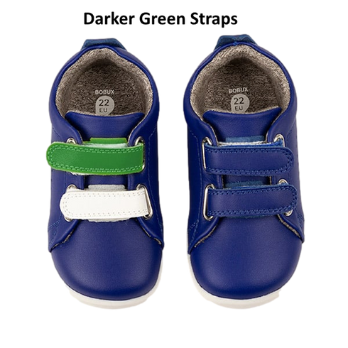 Bobux Step Up SU SWITCH Grass Court Sneaker Blueberry Clearance