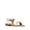 Clarks Girls Amy White Leather Sandal Special Occasion