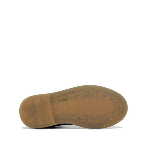 Clarks Kids Chelsea II Youths Leather Boot Navy Leather