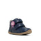 Clarks Kids Manuela Leather Boot Navy
