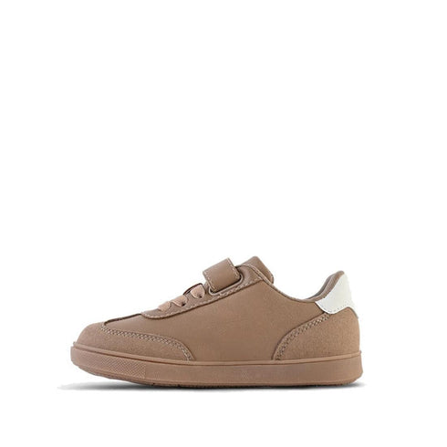 Clarks Jasper Jnr Taupe Boys Toddlers Sneaker Street Shoe