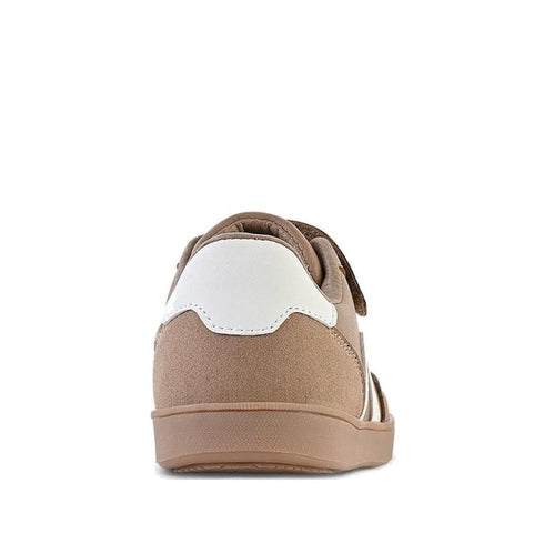 Clarks Jasper Jnr Taupe Boys Toddlers Sneaker Street Shoe