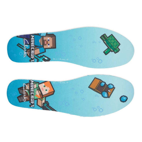 Clarks - Survivor Strap Kids Black School Shoe Leather E+ Minecraft _ Last SIze UK10 child