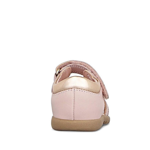 Clarks - Saskia Pink Toddlers Leather Sandal E Average Width