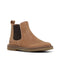 Clarks Chelsea II Jnr Tan Toddlers Leather Boot