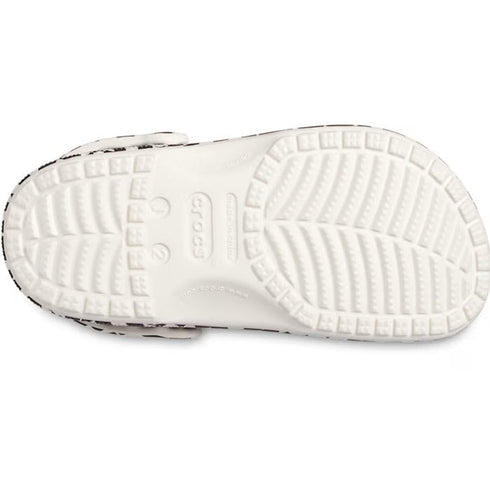 Crocs Kids - Youths Classic Warped Clog K Black and White Sandal