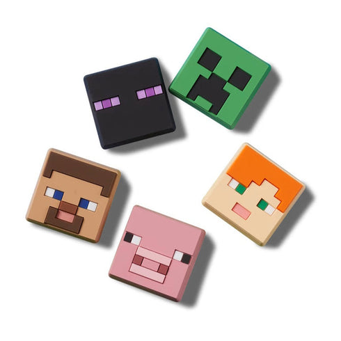 Crocs Jibbitz 5 Pack - Minecraft