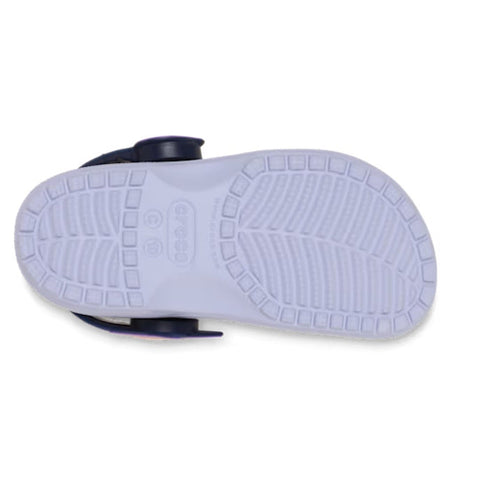 Crocs Kids - Toddlers Clog C Imagination Lights Backstrap Frosted Grape Outer Space