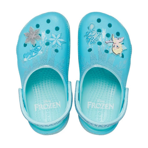 Crocs Kids - Classic Clog Disney Frozen Elsa - Junior Youths Sizes