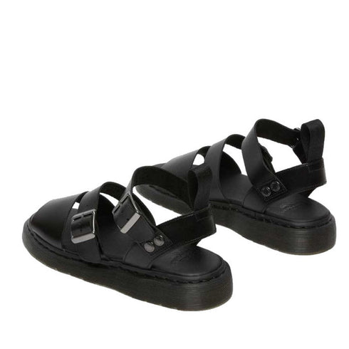 Dr Martens Gryphon Strap Sandal Black Brando