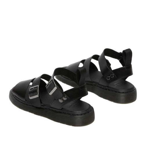 Dr Martens Gryphon Strap Sandal Black Brando