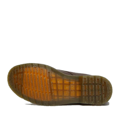 Dr Martens 101 6 Eye Brown Crazy Horse Yellow Stitching Boot