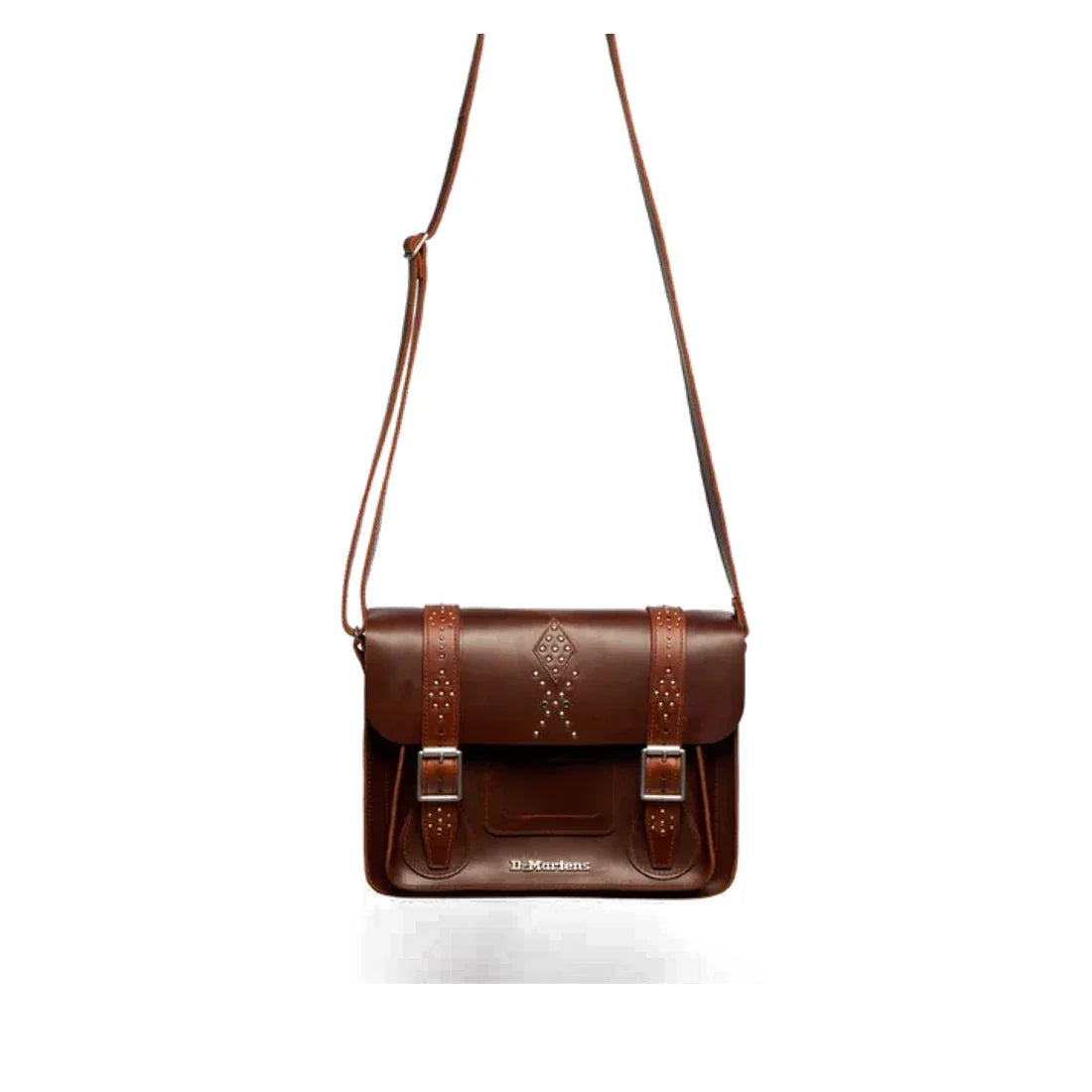 Dr Martens Leather Cross Body Amber Tan bag in warm tan, with sturdy buckle closure, comfy strap, and rugged Doc Martens style. ksnz, 190665794830