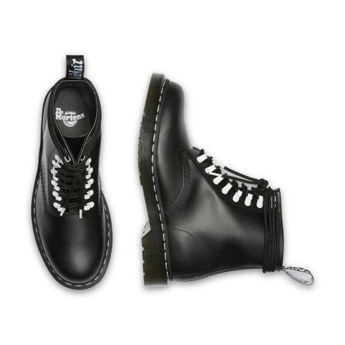 Dr Martens 1460 Disrupt Hardware 8 eye Boot Black White