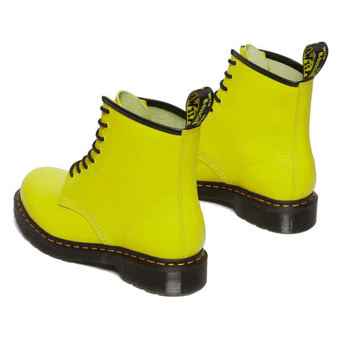 Dr Martens 1460 Clash Sulphur Yellow 8 Eye Boot Smooth Leather CLEARANCE