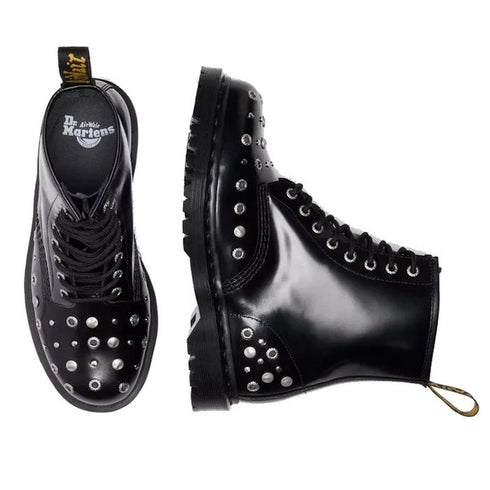 Dr Martens 1460 Hardware HDW Buttero Leather Boot Black