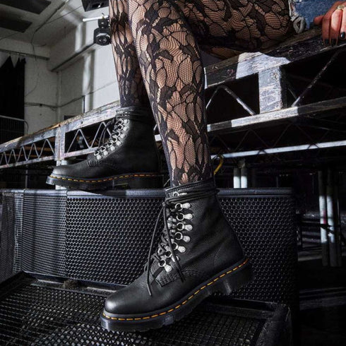 Dr Martens 1460 Pascal Laced 8 up Boot Black CLEARANCE