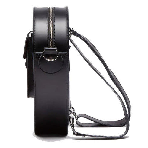 Dr Martens Large Big Heart Box Backpack Leather Black