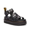 Dr Martens Blaire Black Athena 3 Strap Sandal