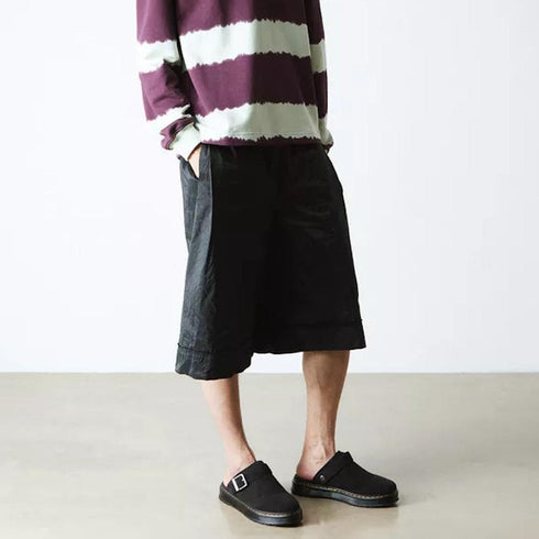 Dr Martens - Brookline Suede Mule Clog Sandal Black