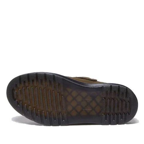 Dr Martens - Brookline Suede Mule Clog Sandal Olive