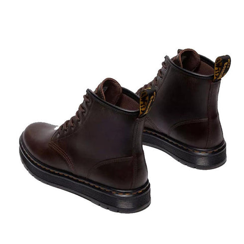 Dr Martens Brookline Chukka Boot Dark Brown Crazy Horse Leather
