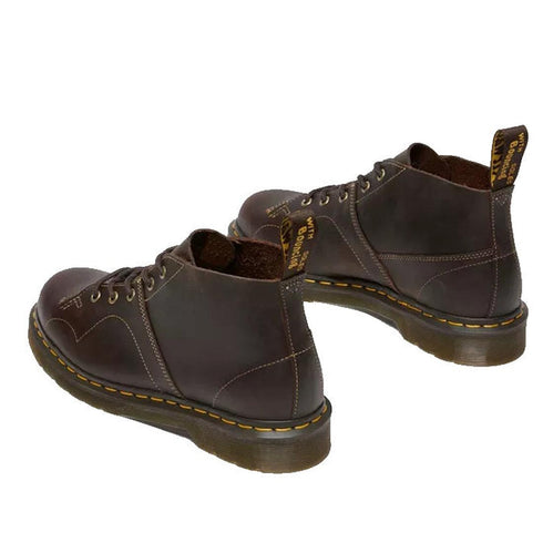 Dr Martens Church Monkey Boot Crazy Horse Dark Brown