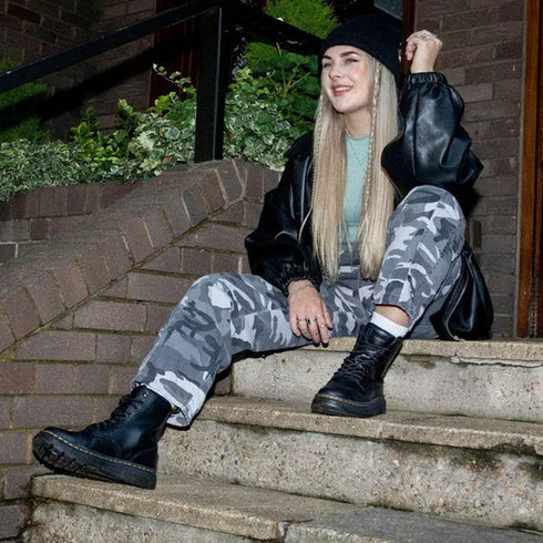 Dr Martens Crewson Classic Leather Everyday Boots Black