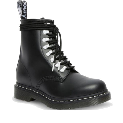 Dr Martens 1460 Disrupt Hardware 8 eye Boot Black White