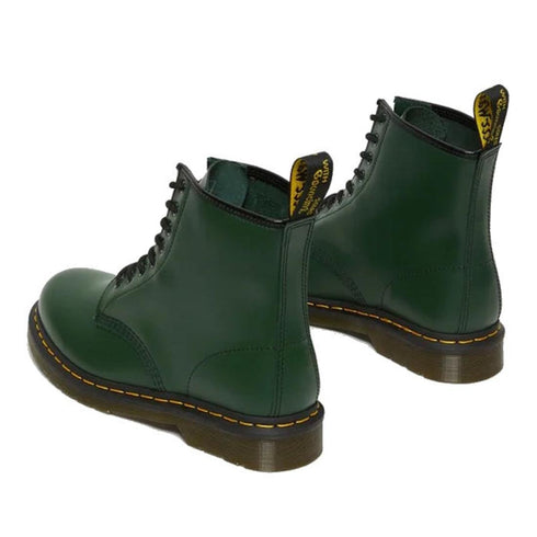 1460 Dr Martens Smooth Green Leather 8 Up Boot