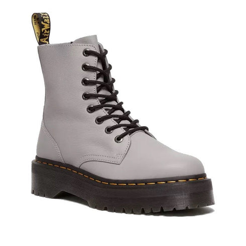 Dr Martens Jadon III Pisa Zinc Grey Leather Boot CLEARANCE Last One