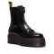 Dr Martens Jetta Hi Max Buttero Leather Platform Boots Black CLEARANCE LAST ONE