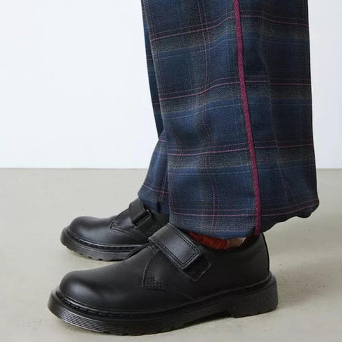 Dr Martens Kids - Kamron II Mono Velcro Junior Black School Shoe uk10-3