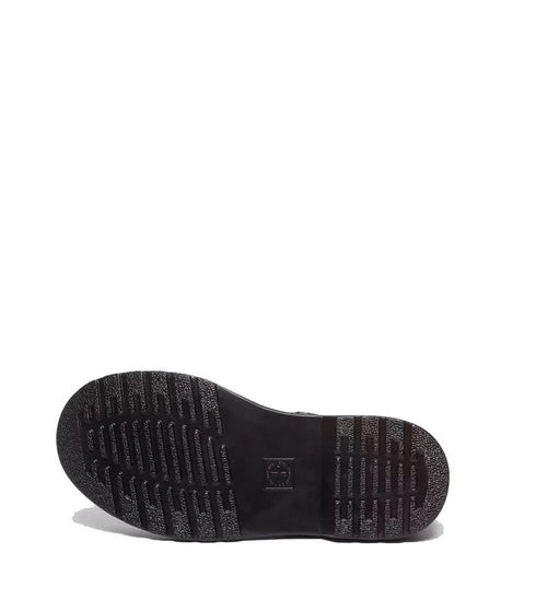 Dr Martens Kids - 1460 J Coated Glitter Black Boot Pink Flowers