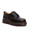 Dr Martens Lowell Moc Toe Black Leather Shoe